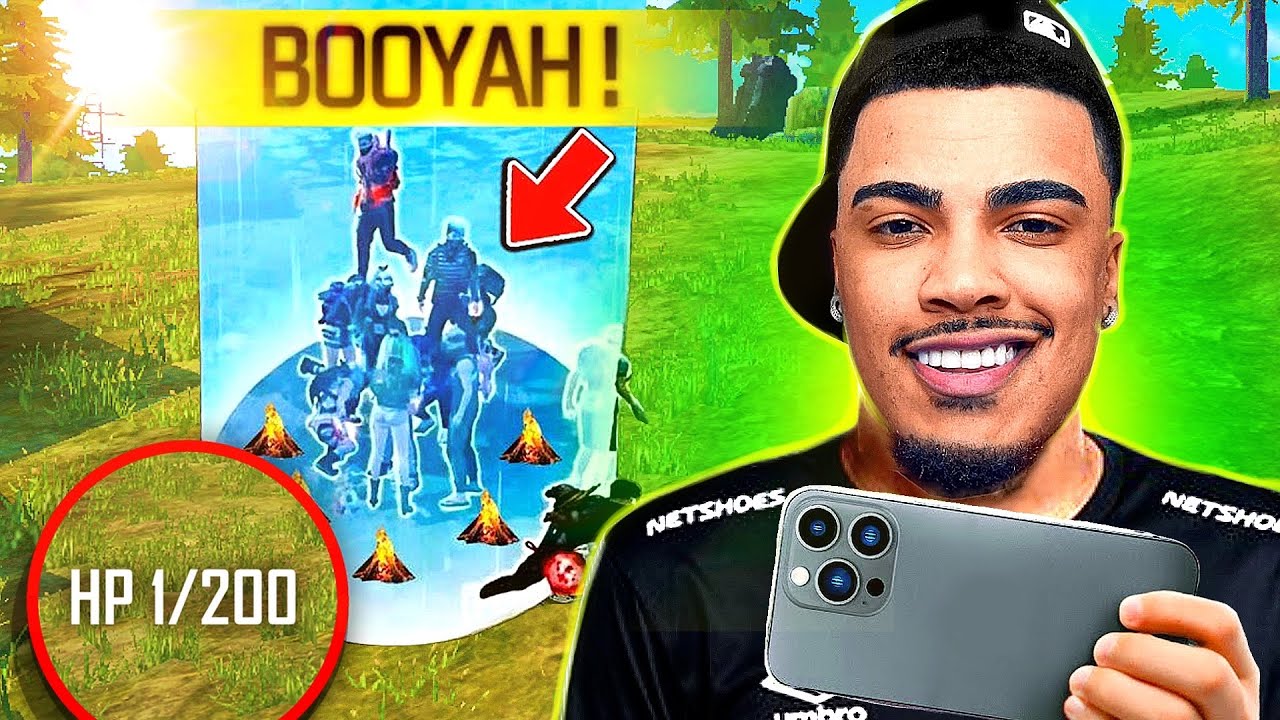 TUDO PARECIA PERDIDO ATÉ QUE EU FIZ ISSO… - SOLO VS SQUAD - FREE FIRE MOBILE