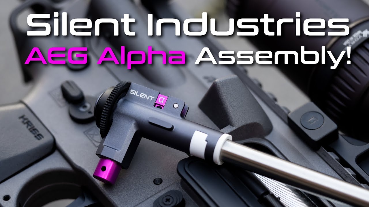 Silent Industries M4 AEG Alpha chamber assembly! Most sophisticated Hop-Up?