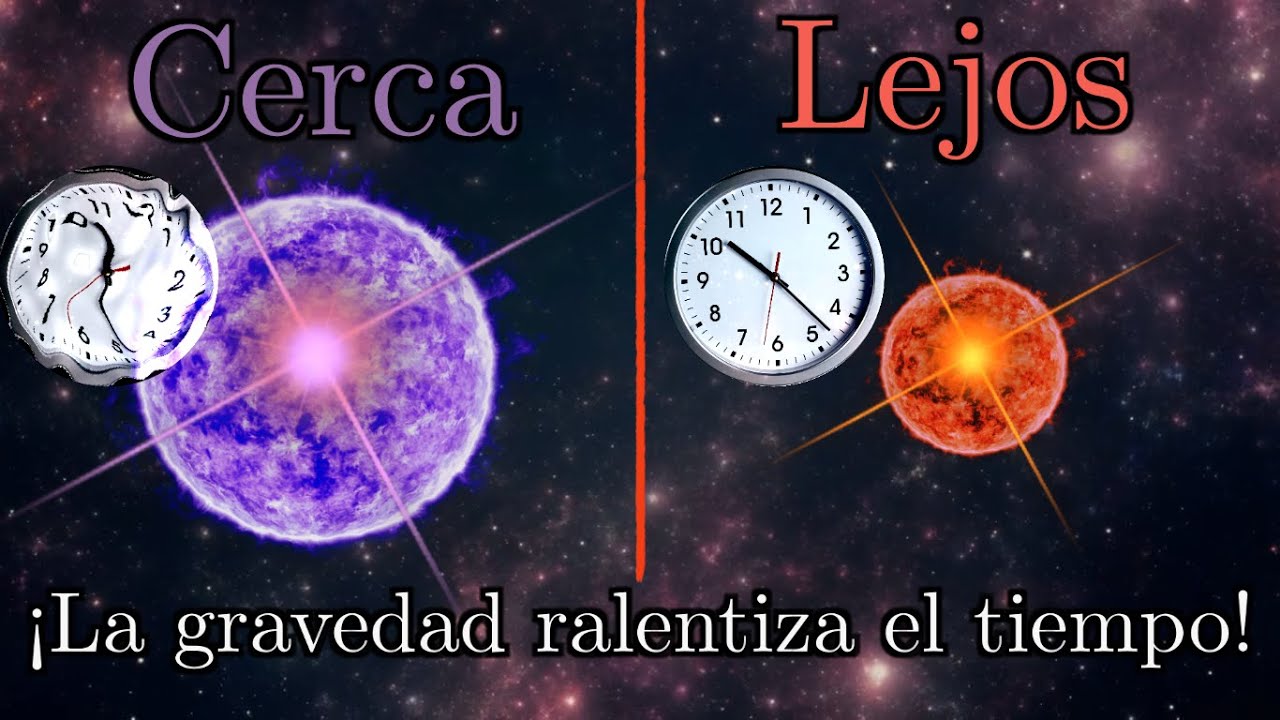 ¿La gravedad puede alterar el tiempo? | Relatividad