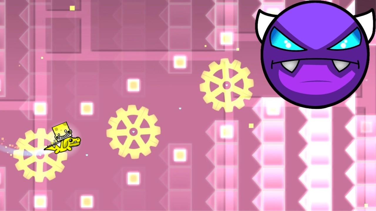Прошел самый популярный демон в Geometry dash