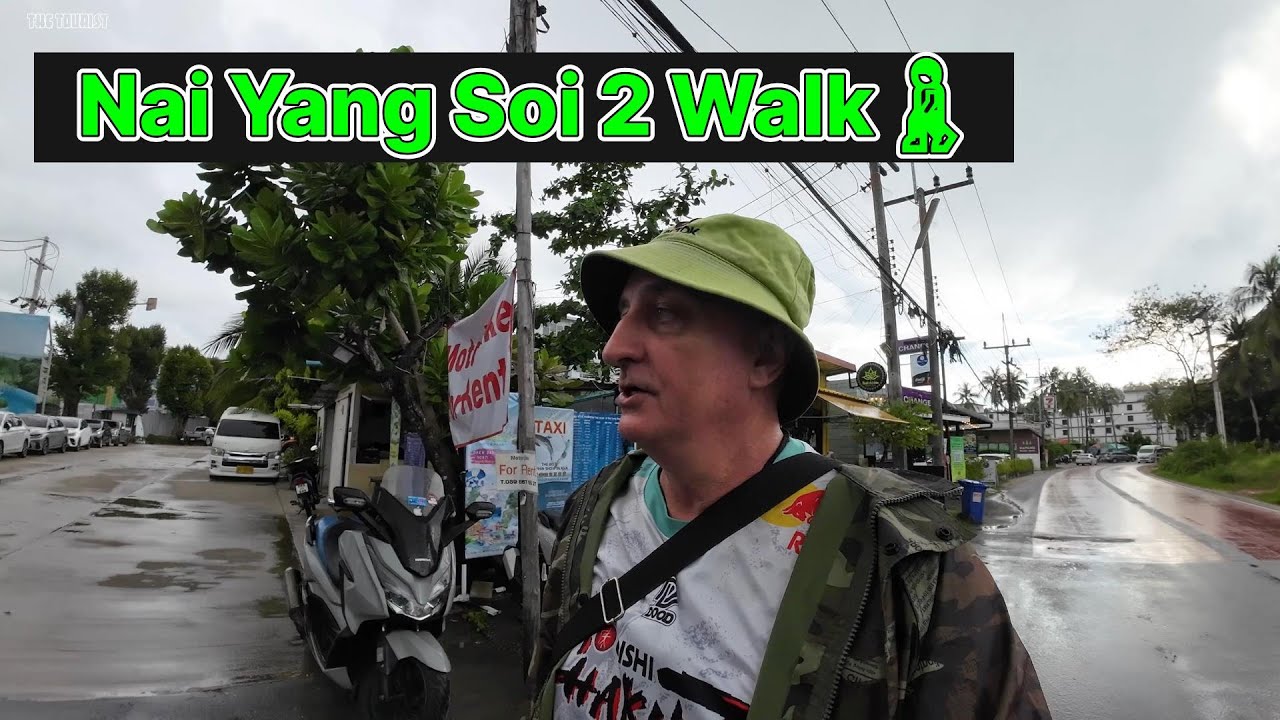 Walking Nai Yang Beach | Soi 2 Market & Hotels Guide