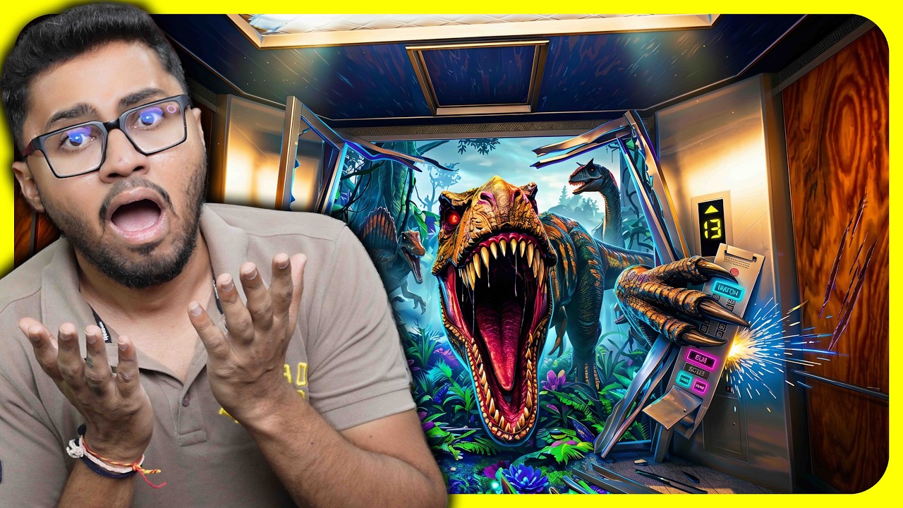 WHY I STEP IN TO THIS ELEVATOR😱 |ELEVATOR |RB