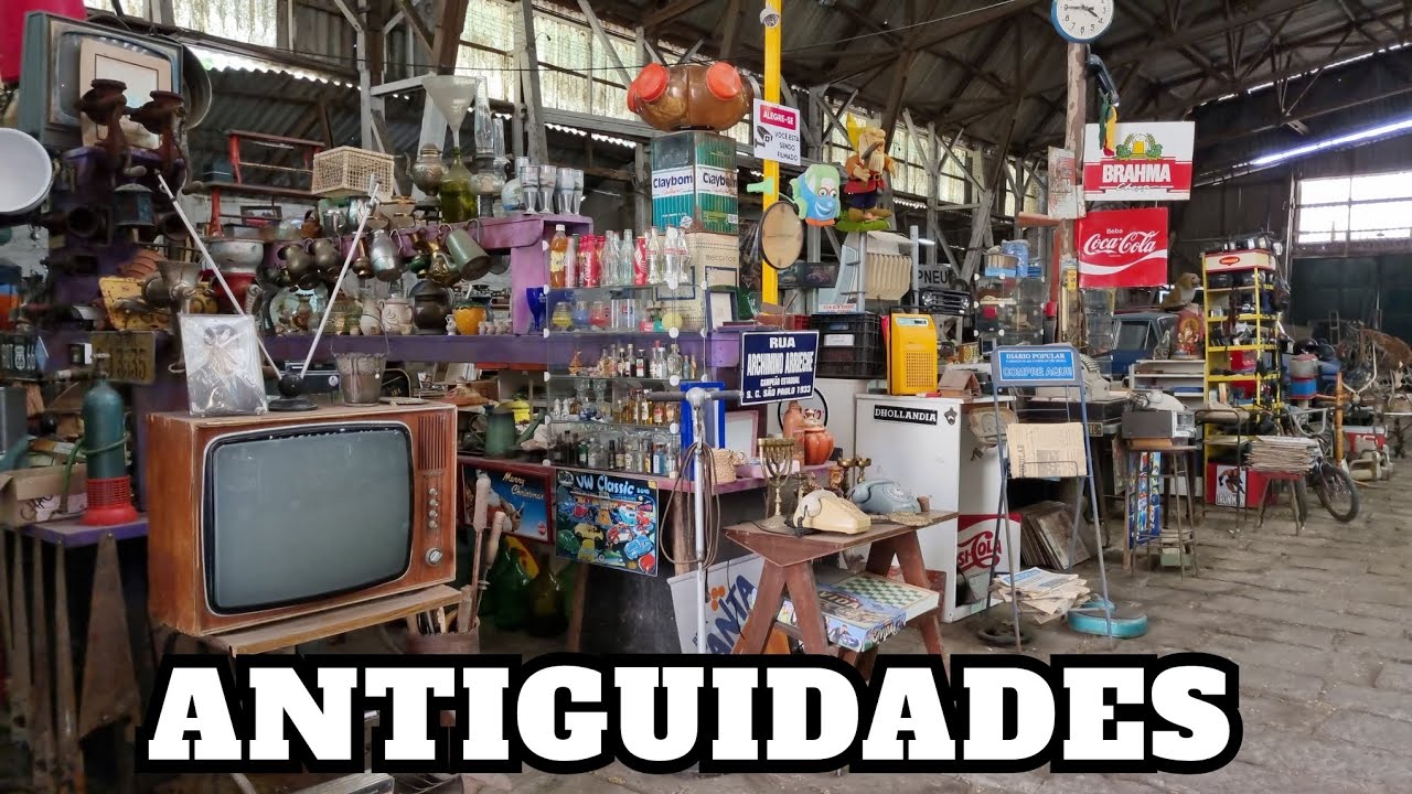 Um antiquário com Raridades em Pelotas no Rio Grande do Sul. 