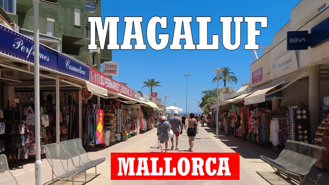 Magaluf 2025  - I Found Mallorca 's Most Beautiful Beach Town