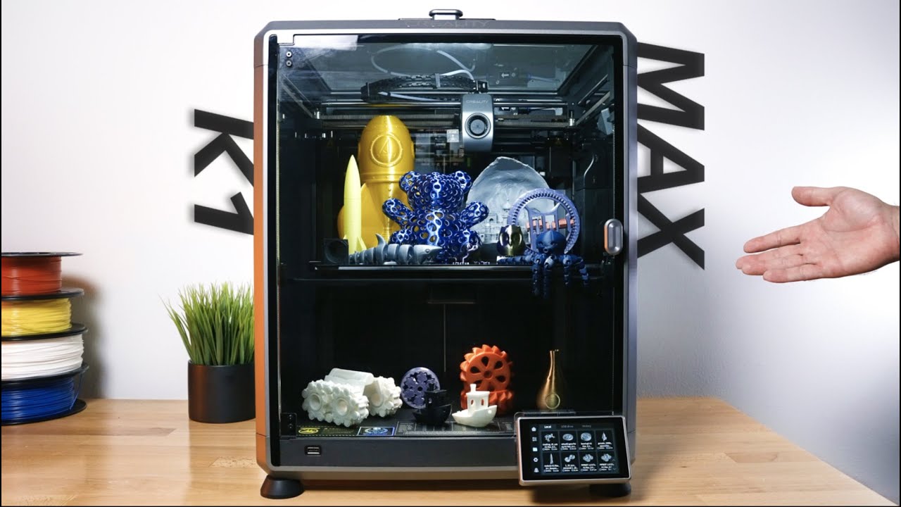 Creality K1 Max — 3D-принтер — качество печати