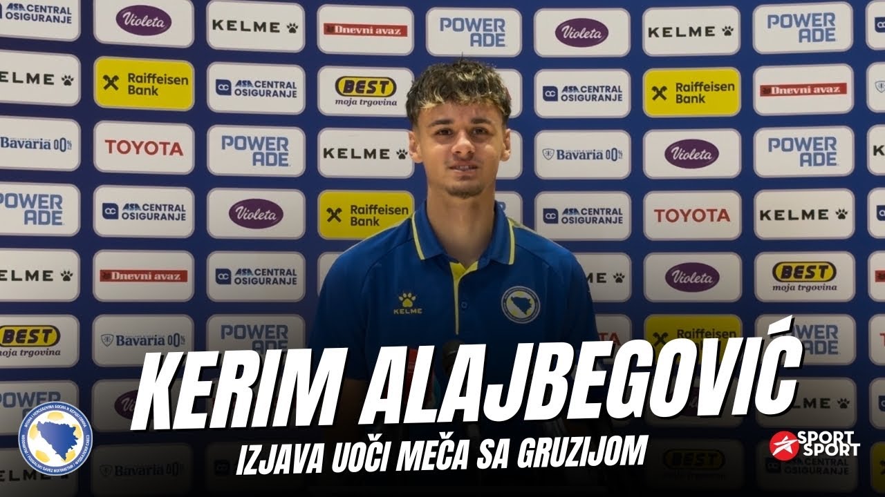 KERIM ALAJBEGOVIĆ PRED SAN MARINO | IZJAVA NA OKUPLJANJU REPREZENTACIJE BiH