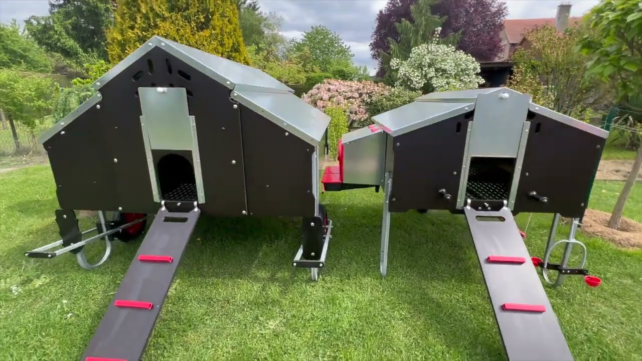 Comparatif poulaillers Free Range de Copele petit et grand modèle par Papy Nounn