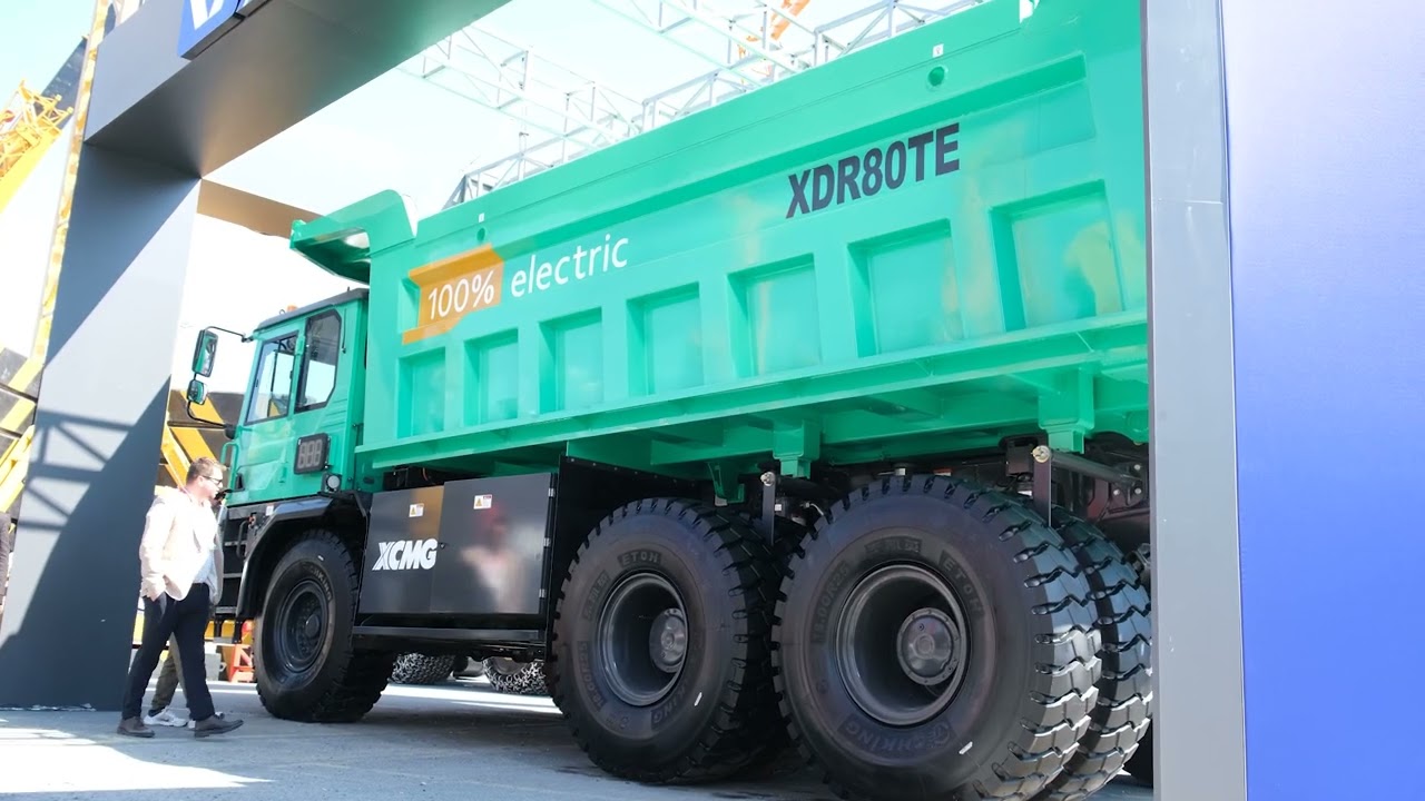 Xcmg XDR80TE %100 Elektrikli Maden Kamyonu Enka G&uuml;vencesi ile &Ccedil;evre Dostu &Ccedil;&ouml;z&uuml;mler Sunuyor!