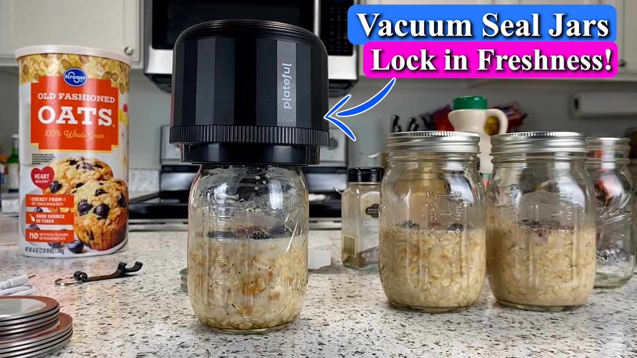 How to Use The Plateful Vacuum Sealer for Mason Jars