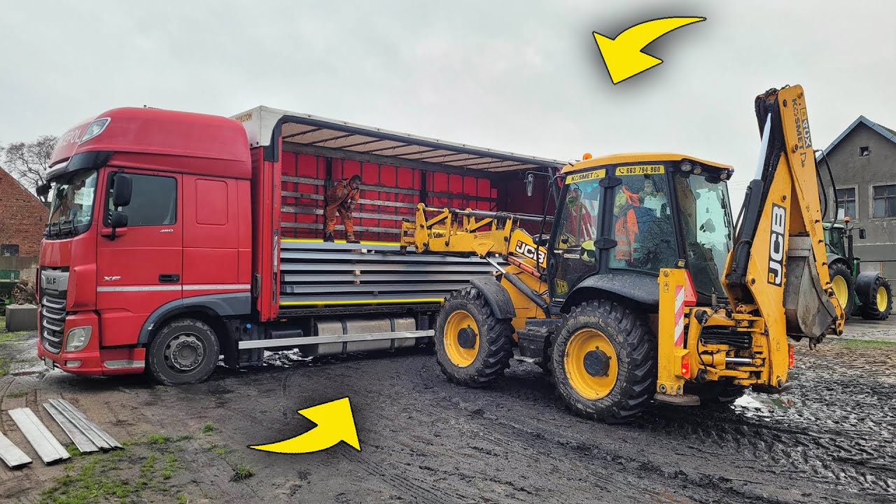 Nowa Wiata Wreszcie Dojechała - Rozładunek Konstrukcji - Awantura w Firmie