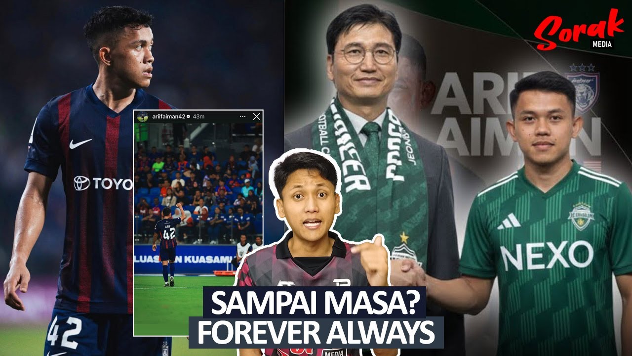 Arif Aiman Ke Jeonbuk: Sampai Masa Tinggalkan JDT?