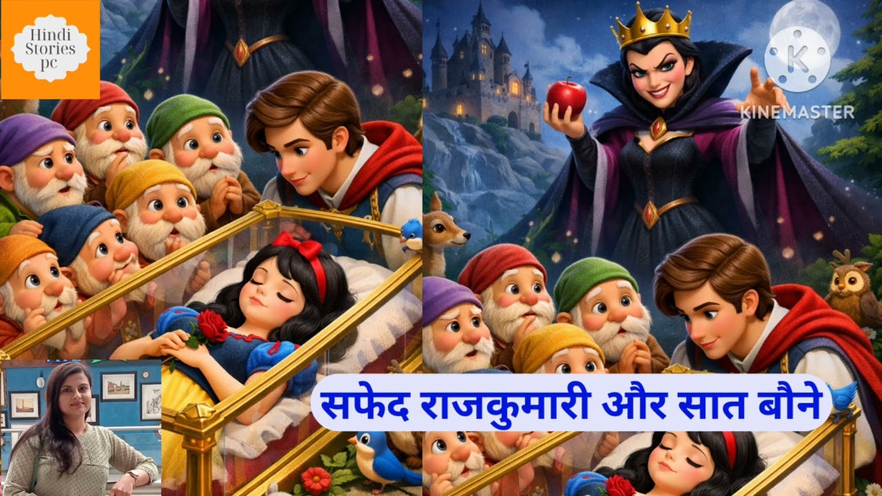 सफेद राजकुमारी और सात बौने। Fairytale।Moral Stories।Motivational Stories।kahaniyan।Emotional Story।