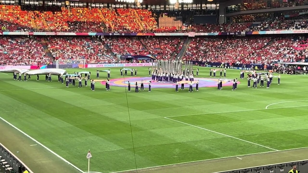 UEFA EURO 2025 OPENING CEREMONY #fromirelandandbeyond #uefaeuro2025 