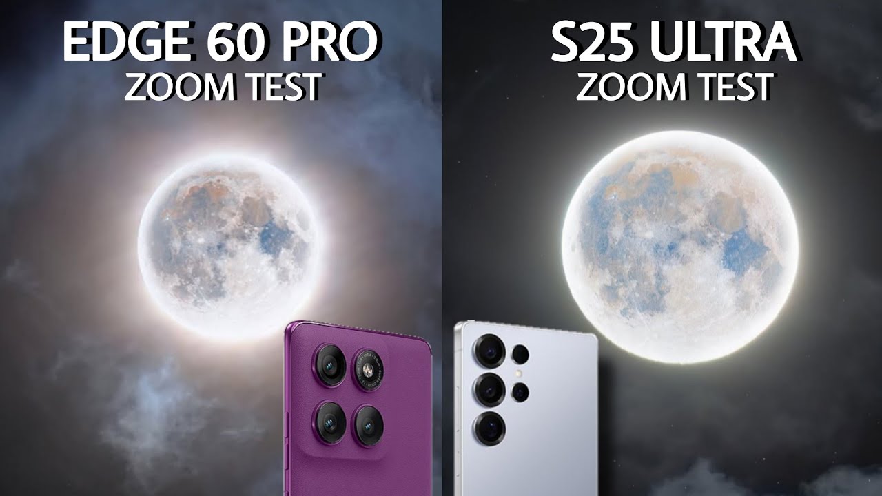 Motorola Edge 60 Pro Vs Samsung Galaxy S25 Ultra Zoom Test