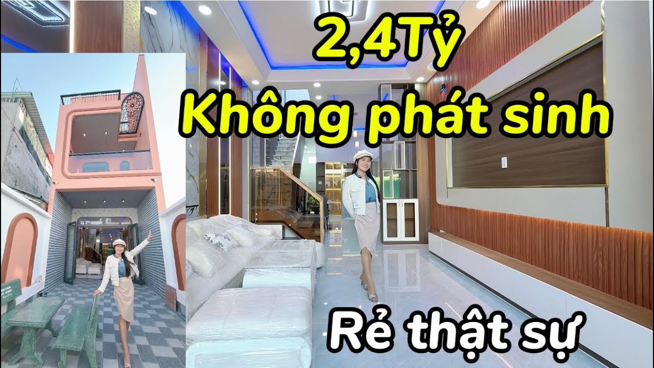 ✅Nhà đẹp trước mắt Giá Rẻ TÌM ĐÂU XA XÔI-4x20,5m đúng 2,4tỷ không phát sinh-NHÀ MỚI NHƯ Ý Sổ Riêng