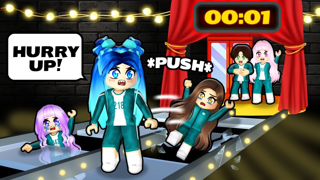 Играю в ИГРУ SQUID в Roblox!