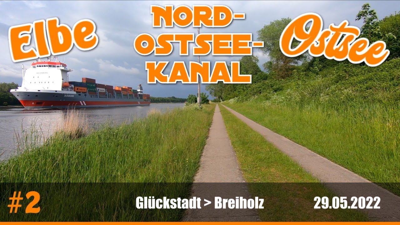 Radreise Elbe - Nord-Ostsee-Kanal - Ostsee: Etappe 2 - Glückstadt - Breiholz