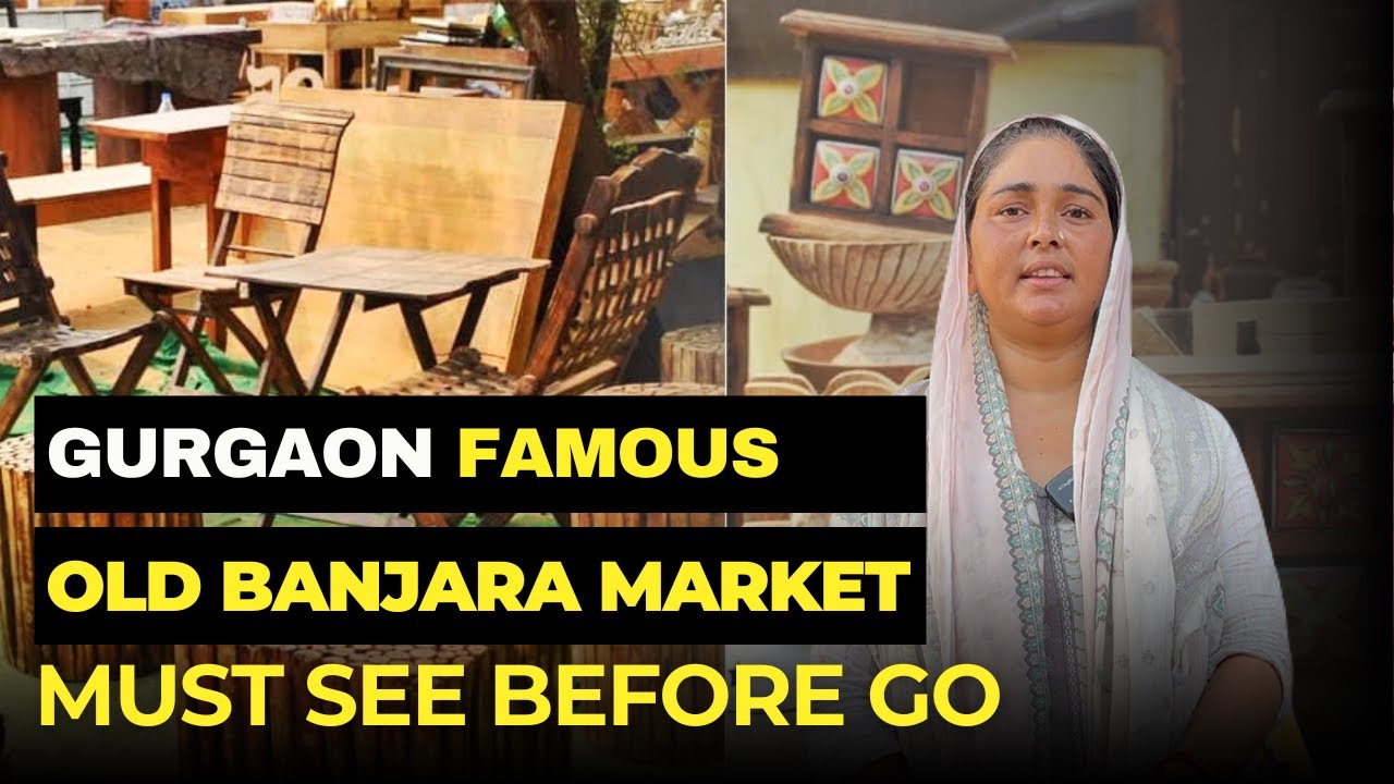 Gurgaon Famous Old Banjara Market || Banjara Market Gurgaon ||