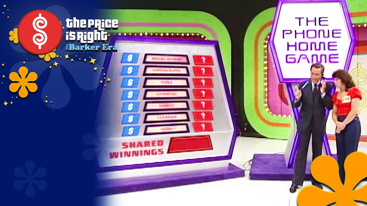 Luck on the Line? Contestants Team Up to Play the Phone Home Game | The Price Is Right 1985