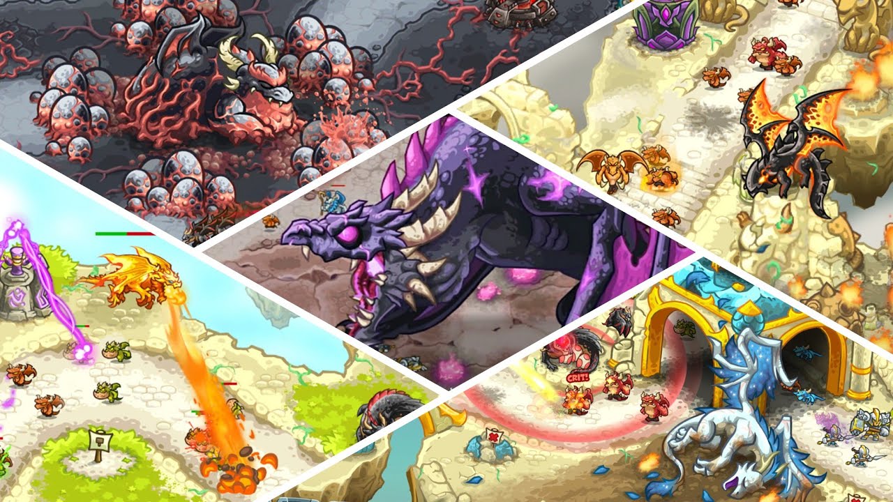 Полное Прохождение Нового Обновления Dragon Wars в Kingdom Rush Alliance