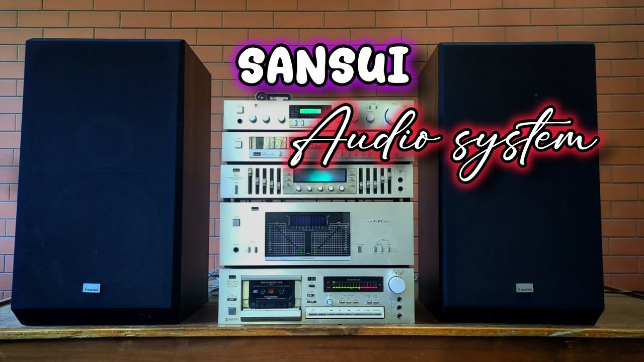 Sansui audio system | #audiosystem #music 