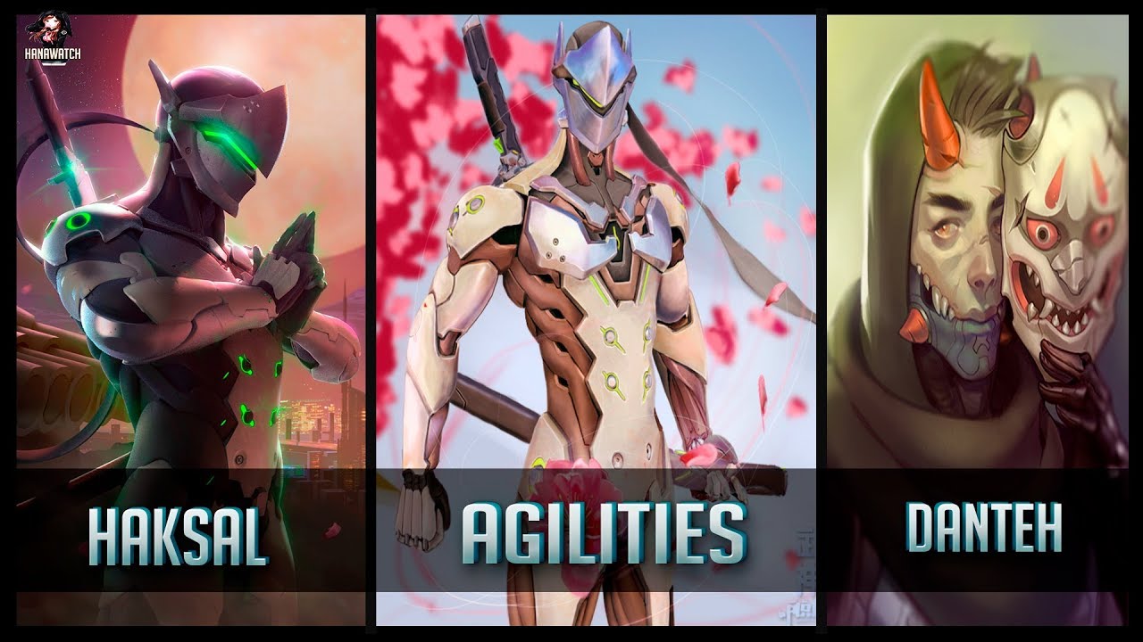 Haksal vs Danteh vs Agilities - Gods of Genji 😱 | Overwatch Moments