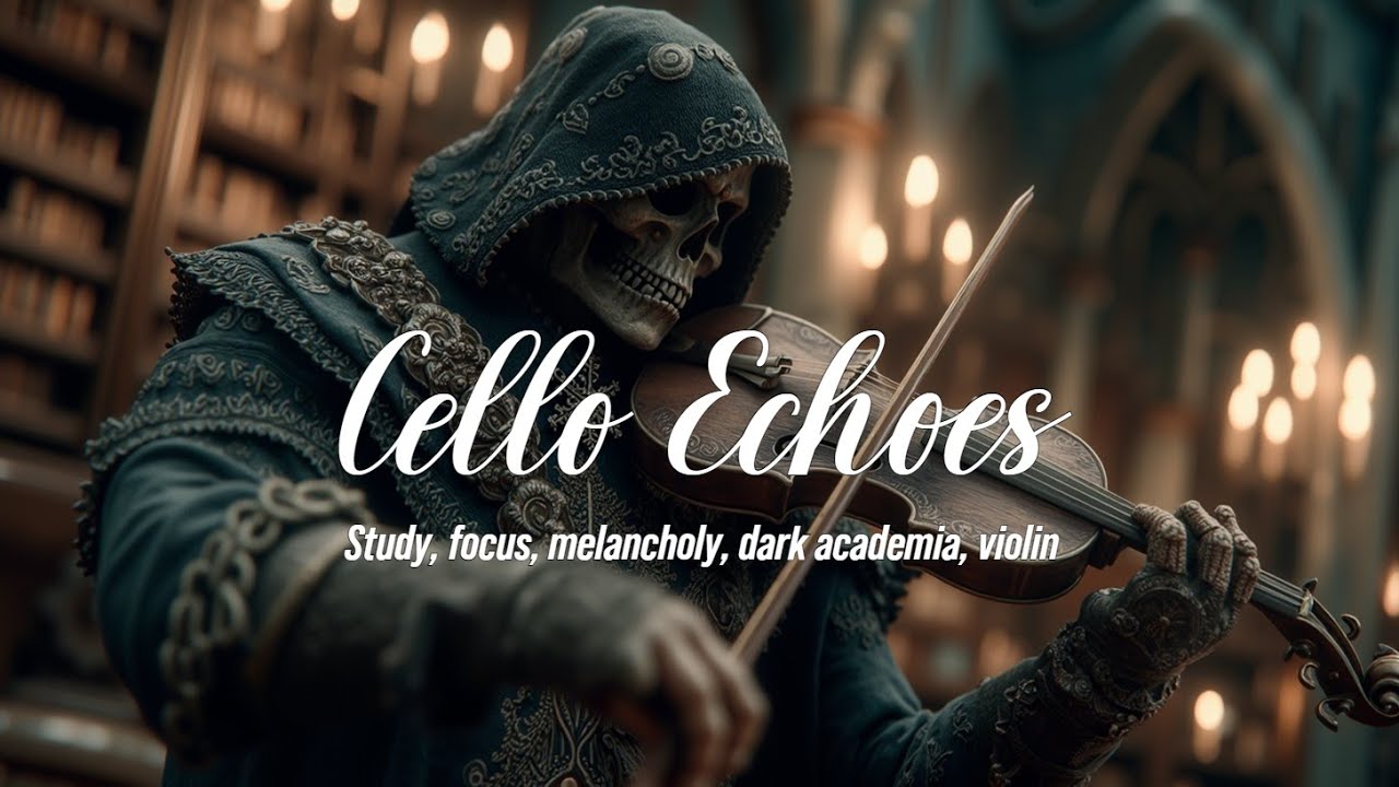 Dark Academia Violin Melancholy ~ Завораживающая зимняя музыка для учебы и глубокой концентрации