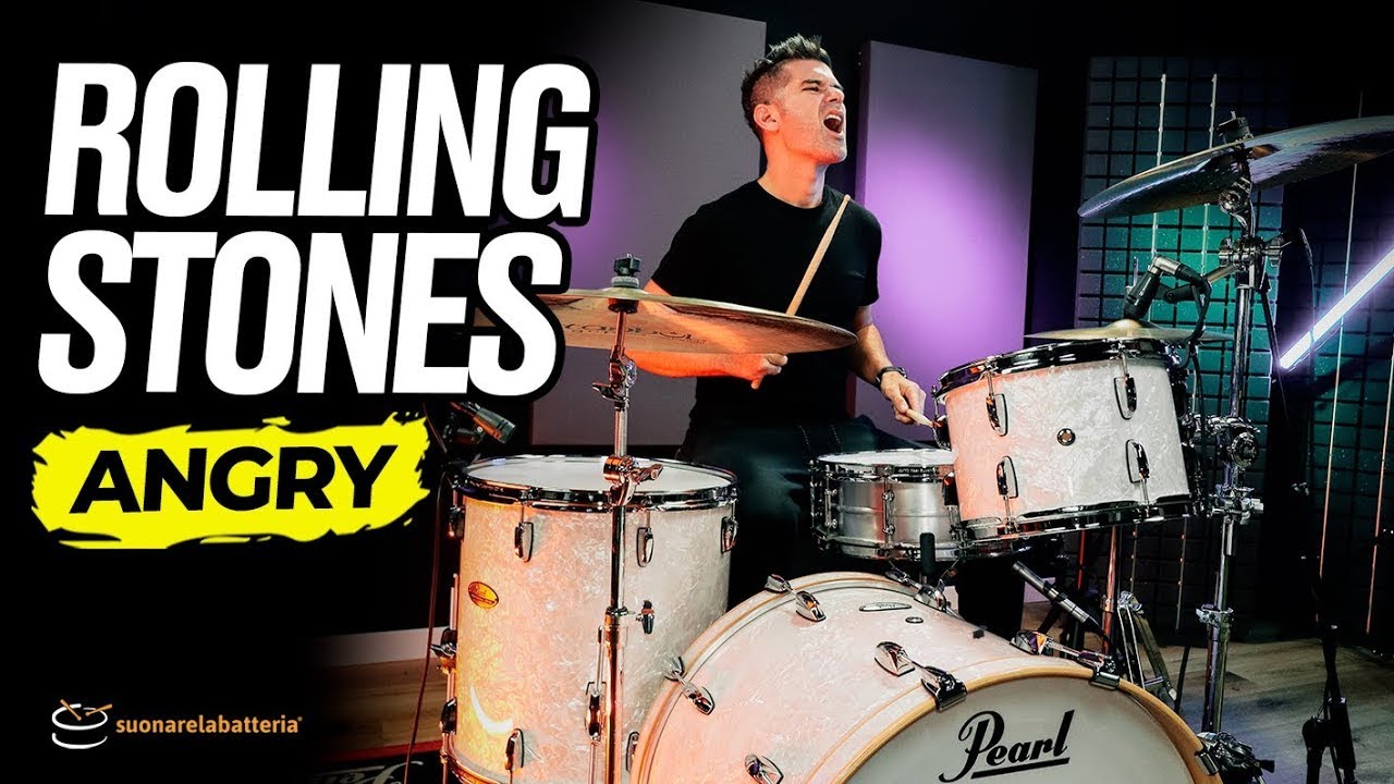 ANGRY (Rolling Stones - Drum Cover) Corrado Bertonazzi