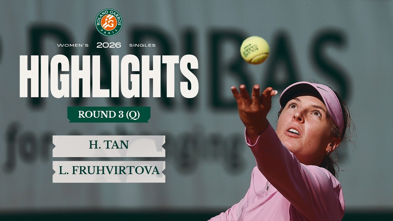 Harmony Tan vs Linda Fruhvirtova | Q3 Highlights | Roland-Garros 2026