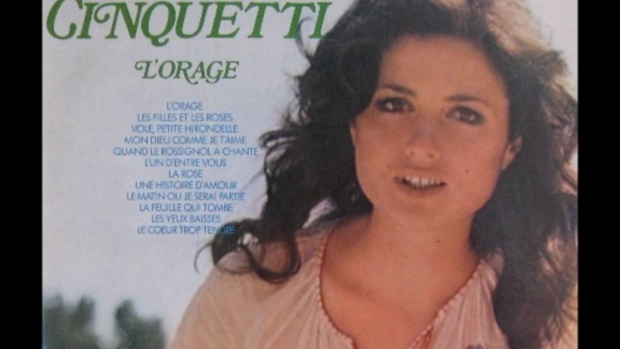 Gigliola CINQUETTI  -   la feuille qui tombe - 1966