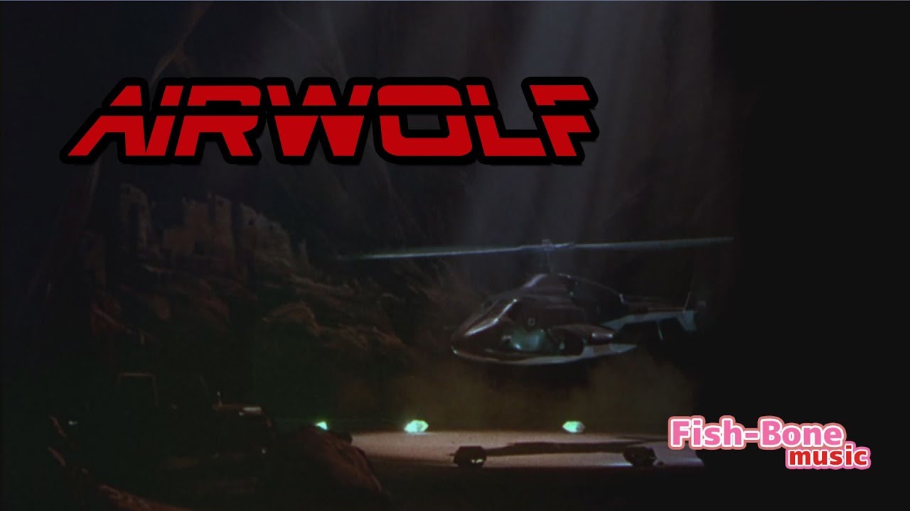 Airwolf HD music[Engine start departure scene] 2019