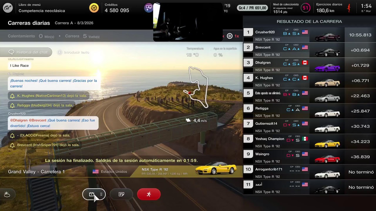 Ya tenemos dos victorias esta semana vamos por la tercera Gran Turismo 7.