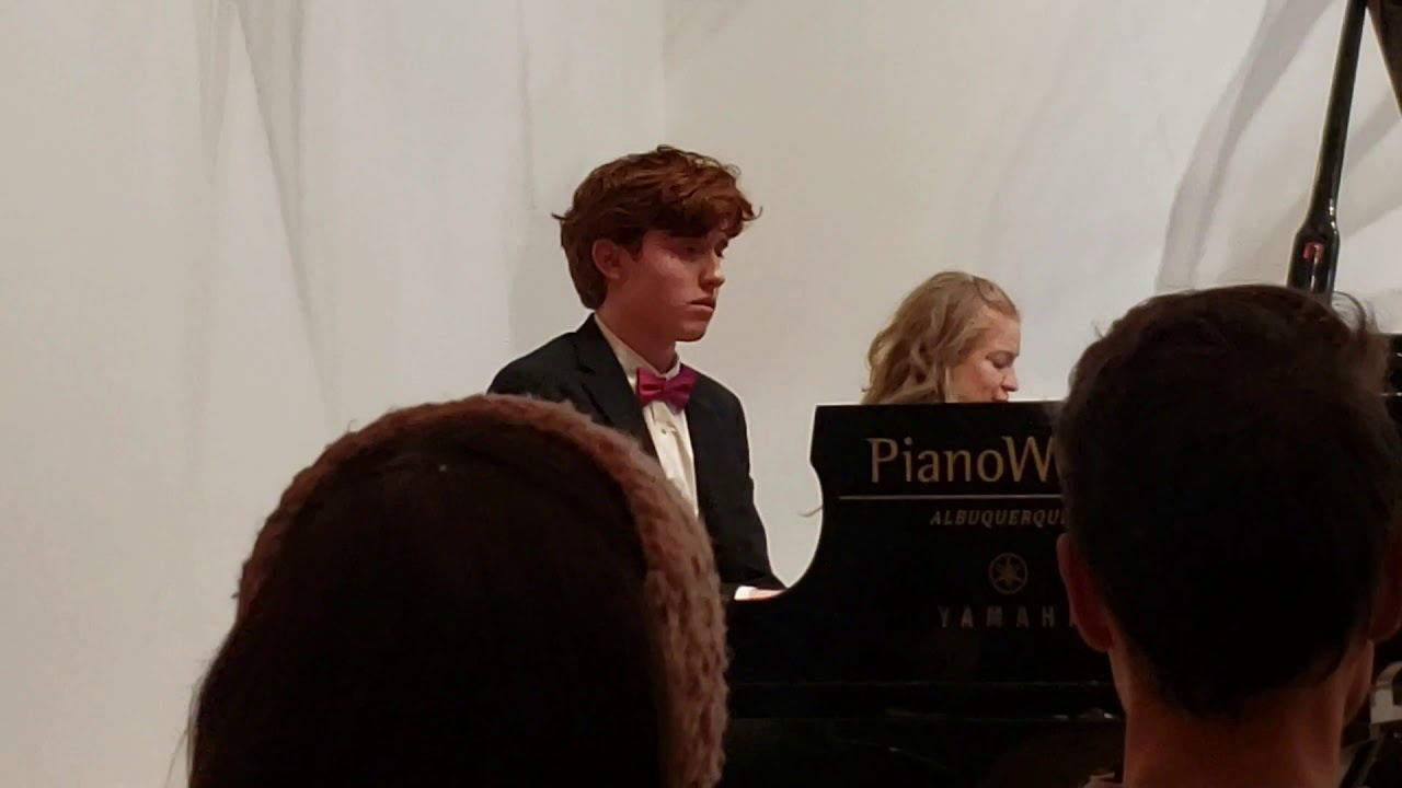 Jackie McGehee Young Artists' Competition  Second Prize winner.  Rachmaninoff, Piano Concerto No. 1