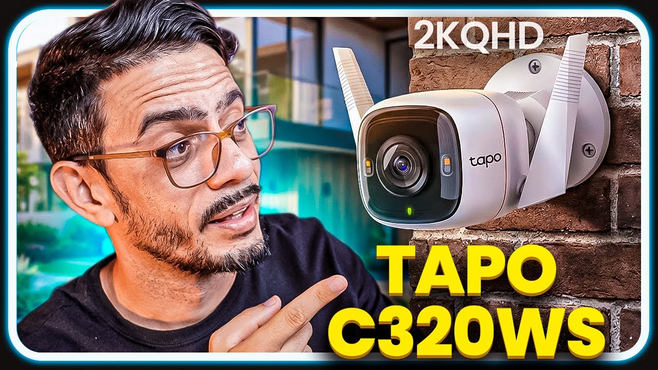 😱 Tapo C320WS - Essa Câmera de Segurança Enxerga no Escuro Como de Dia!