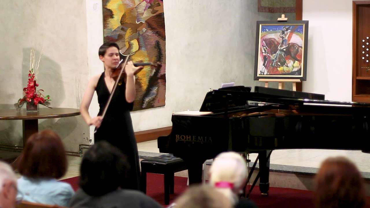 Ysaÿe: Sonata no. 6 E major op. 27 (Valečková)