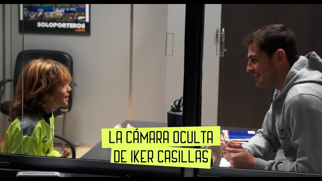 BROMA: Iker Casillas graba una cámara oculta con niños