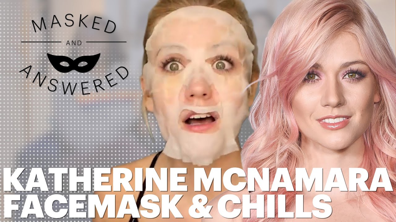 How Katherine McNamara Keeps Her Glow After Sweaty Fight Scenes | Masked And Answered | Marie Claire