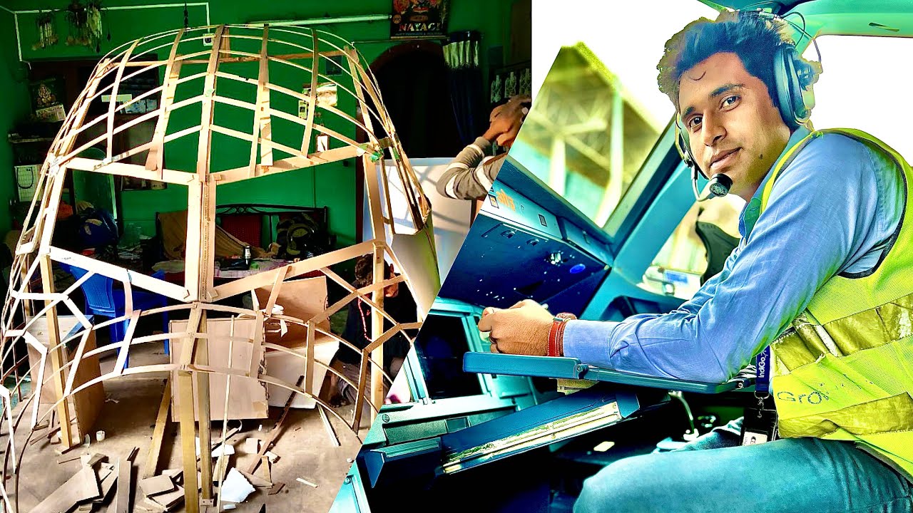 WE MADE REAL A320 FLIGHT COCKPIT || PART 1 || PLY WOOD DESIGN || LETS FLY