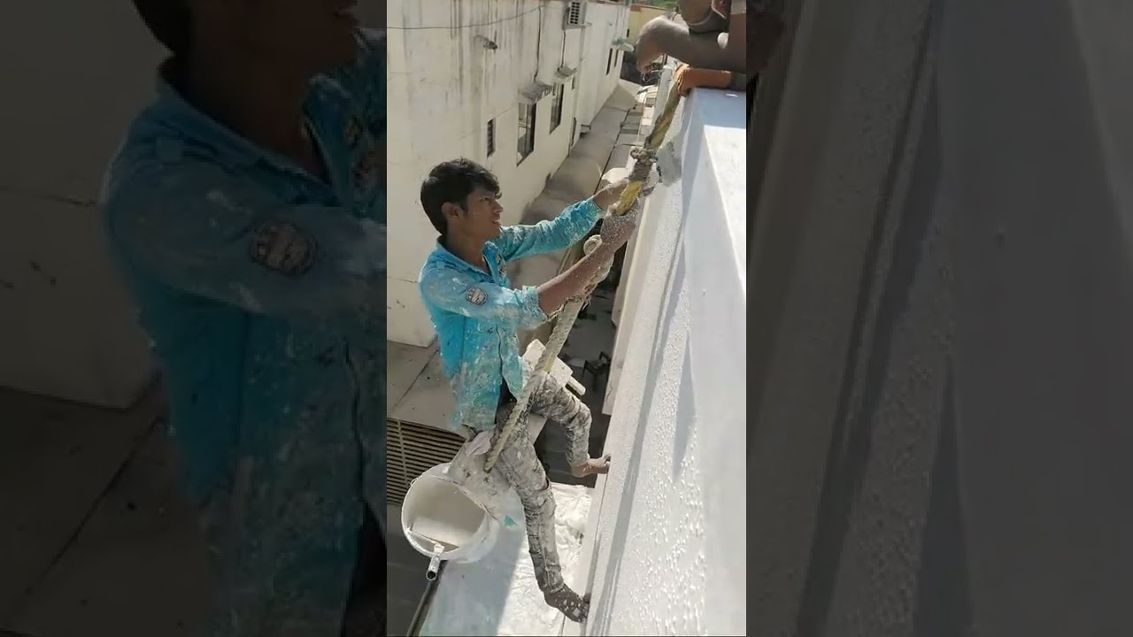 Asian Paint Apex Ultima Stretch Exterior Painting Work