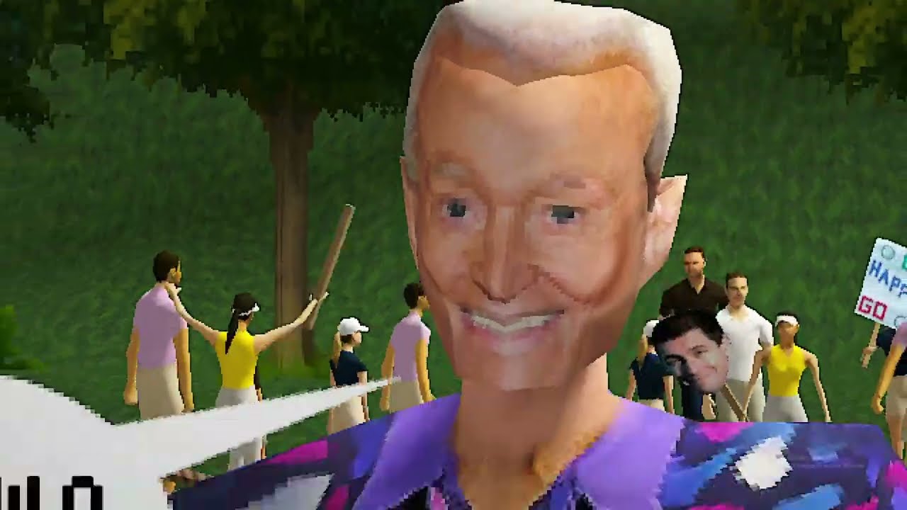 Happy Gilmore 2 Golf Mayhem '98 Demo NETFLIX Game Full Playthrough 50% Complete