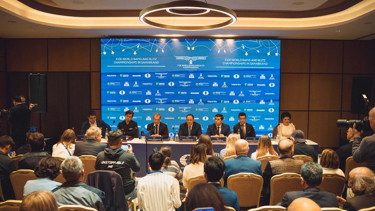 Press Conference | FIDE World Rapid & Blitz Championships 2023