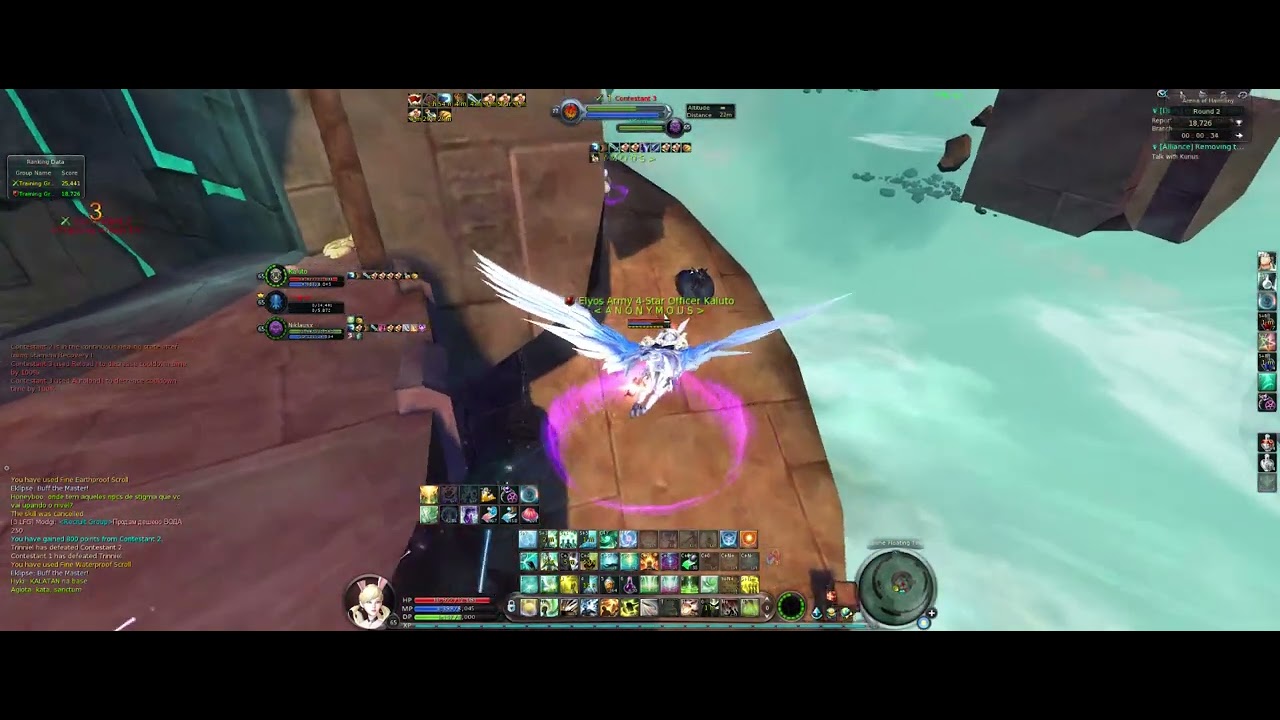 [Aion] Harmony Episode 1 - Kaluto/Trinniel/Niklausx - Cleric Heal POV (EuroAion 4.6)