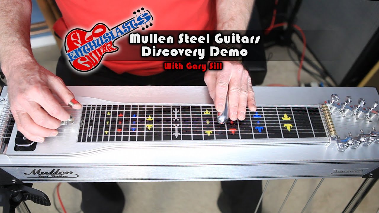 Mullen Steel Guitars Discovery Demo with Gary Sill -Single Neck Pedal Steel Guitar-