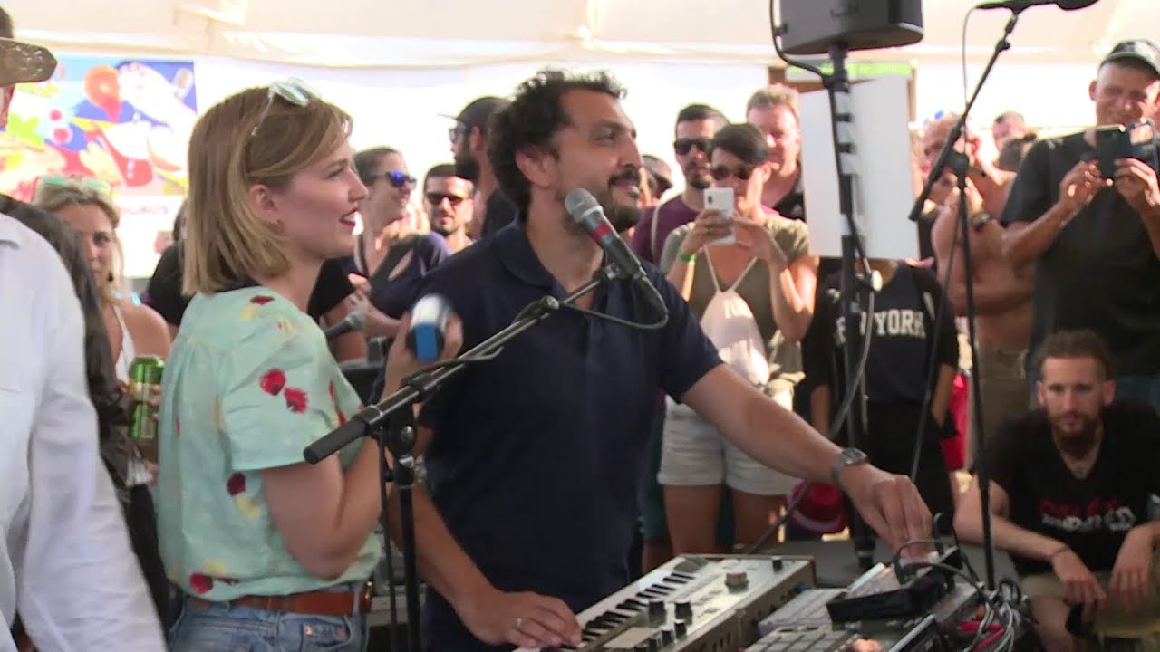 Paléo 2018 - Kid Francescoli en concert sauvage
