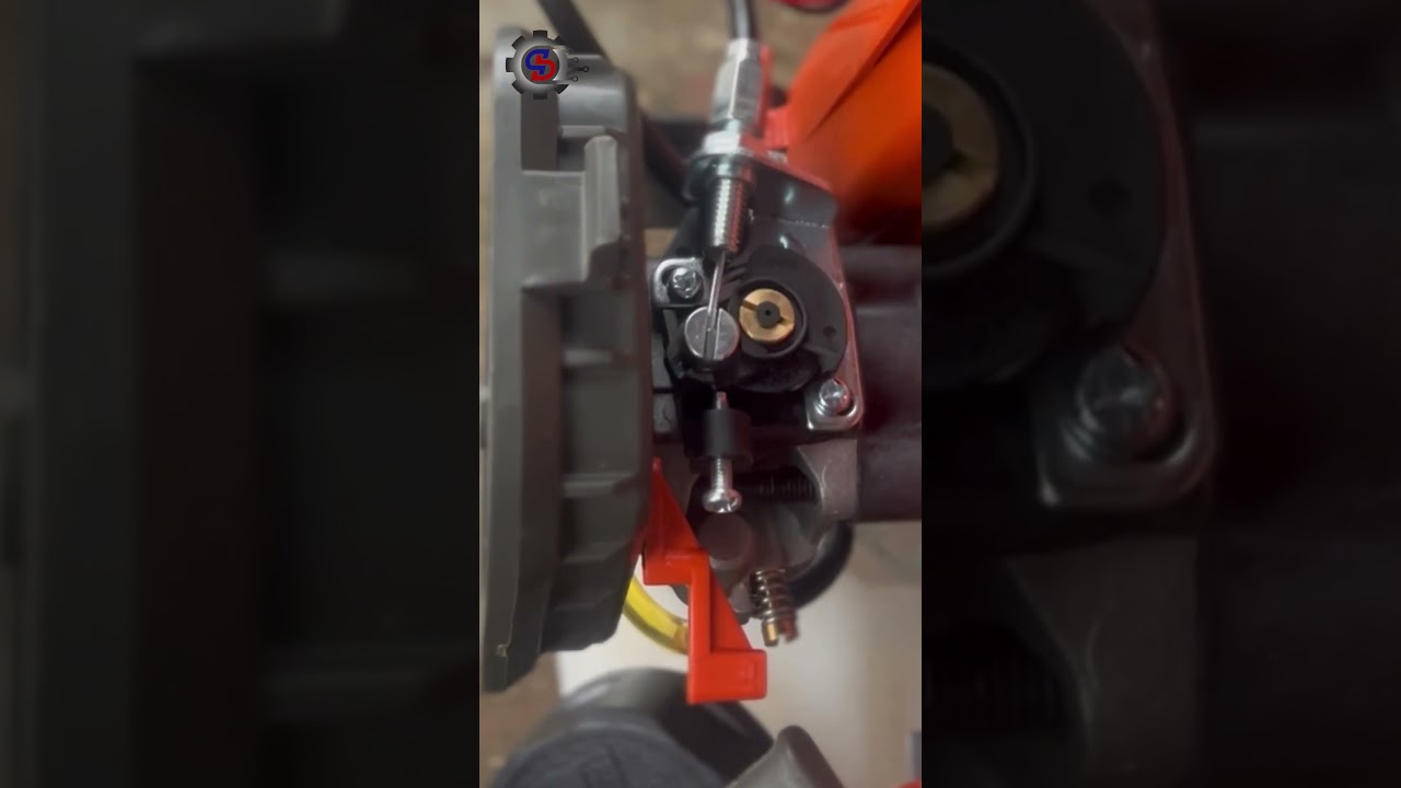 How to fix Accelerator cable #brushcutter #gardentool #farming #sgbagro #sgbagroindustries
