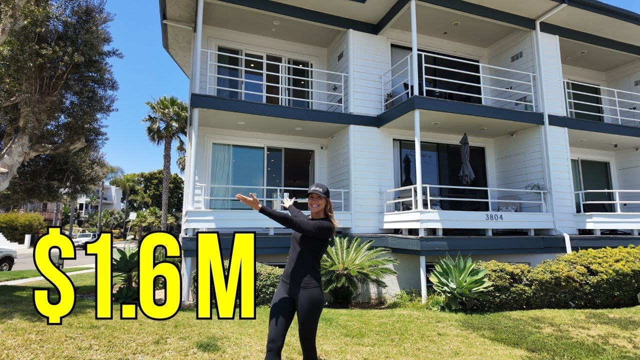 San Diego Home Tours | Crown Point Luxury Townhome with Mission Bay Views for $1.6M