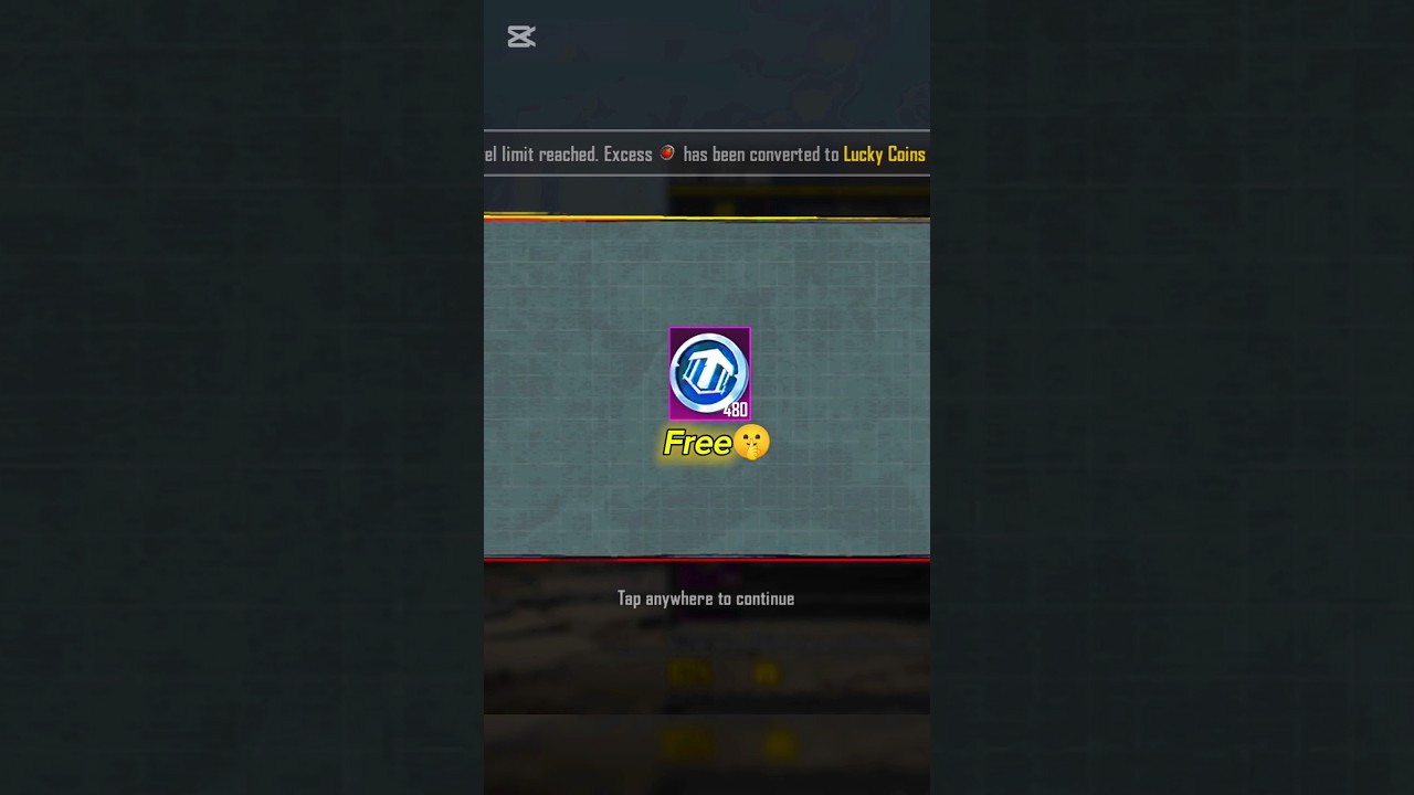 Free Lucky Coin🤫 #pubgmobile #bgmi #luckycoin