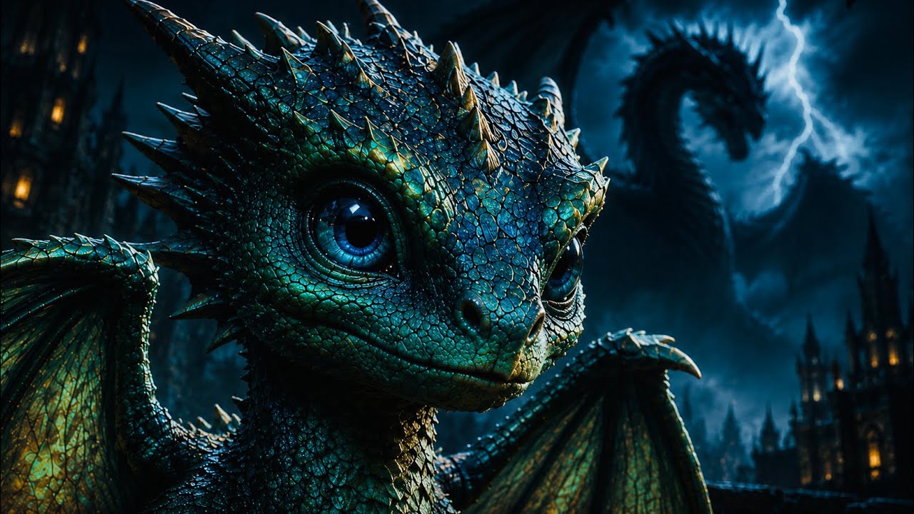 Tiny Dragon vs The Dark Monster! 😱🔥 | Emotional Fantasy Story