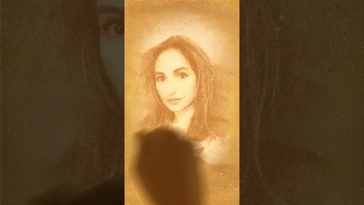 Sand animation: a visual poem of love#sandanimation #love #devotion #art