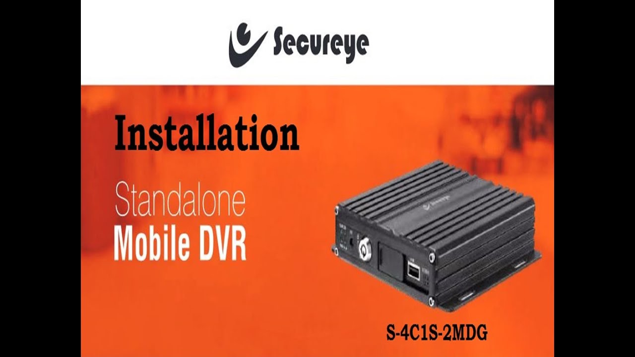 Mobile dvr installation and online process #MobileDVR  #secureye